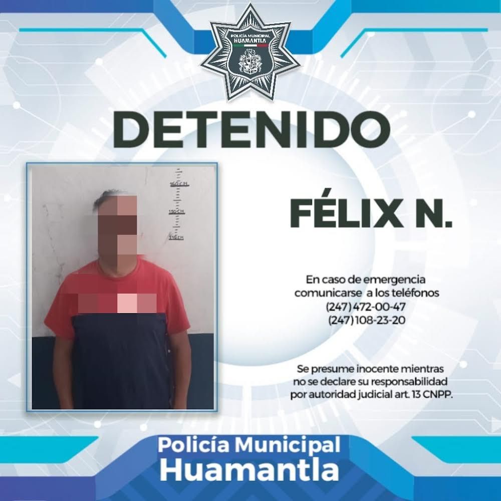 Detiene Policía de Huamantla a conductor ebrio que hirió a transeúntes